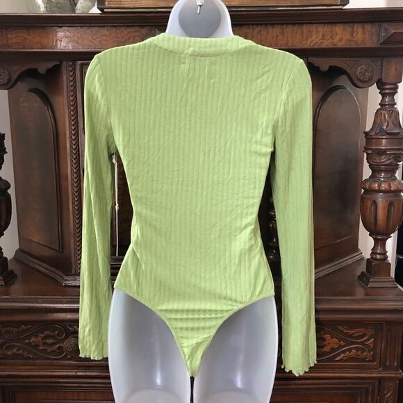 Capulet Raven Bodysuit Artichoke Rib NWT SAMPLE S - Picture 5 of 9